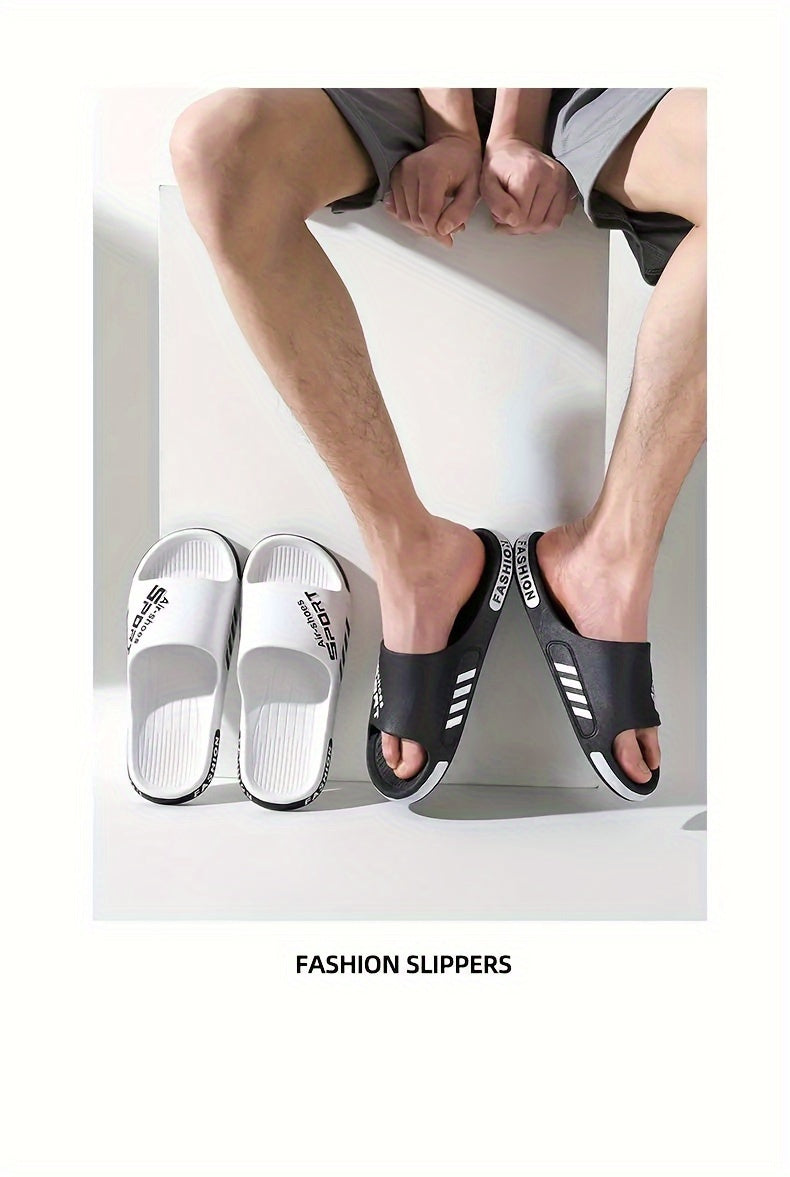 Chinelos masculinos casuais - antiderrapantes