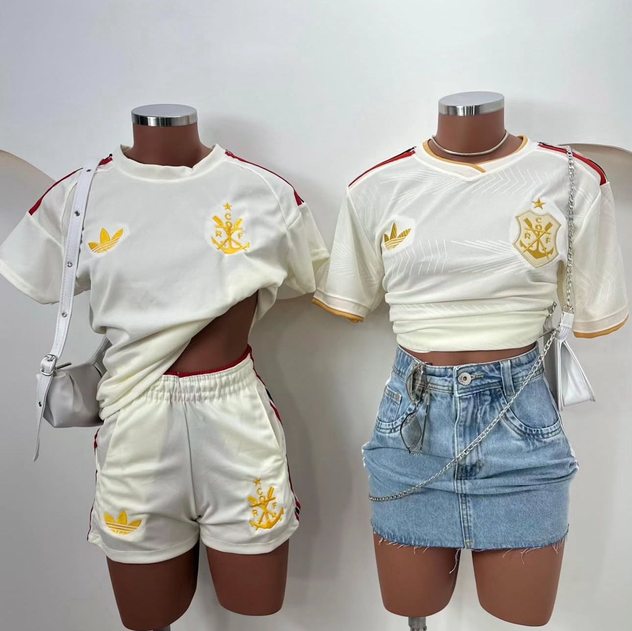 Conjunto feminino do flamengo.