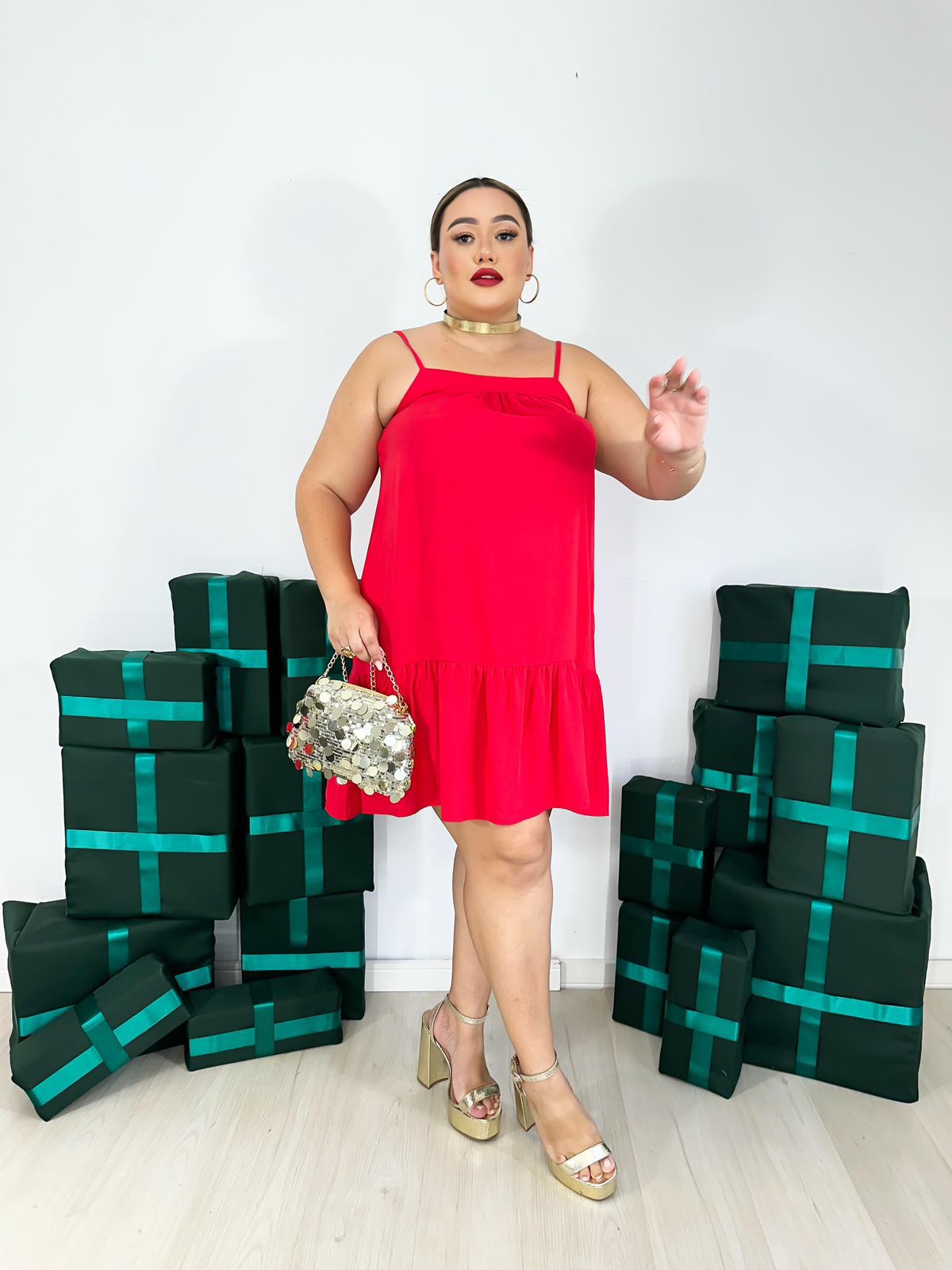 Vestido boneca plus size!😍