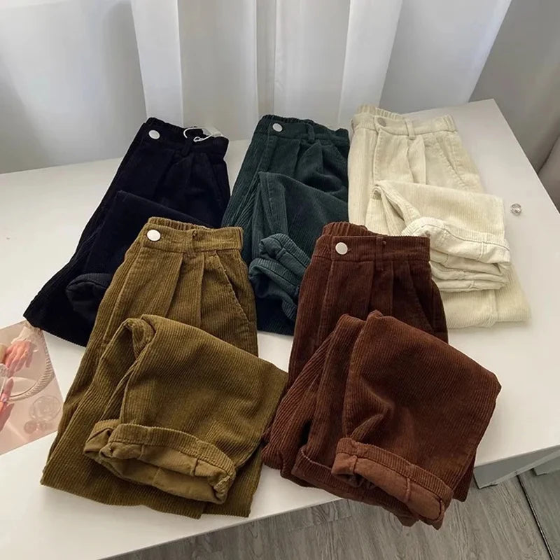 Calça cintura alta modelo Pants feminina combinação