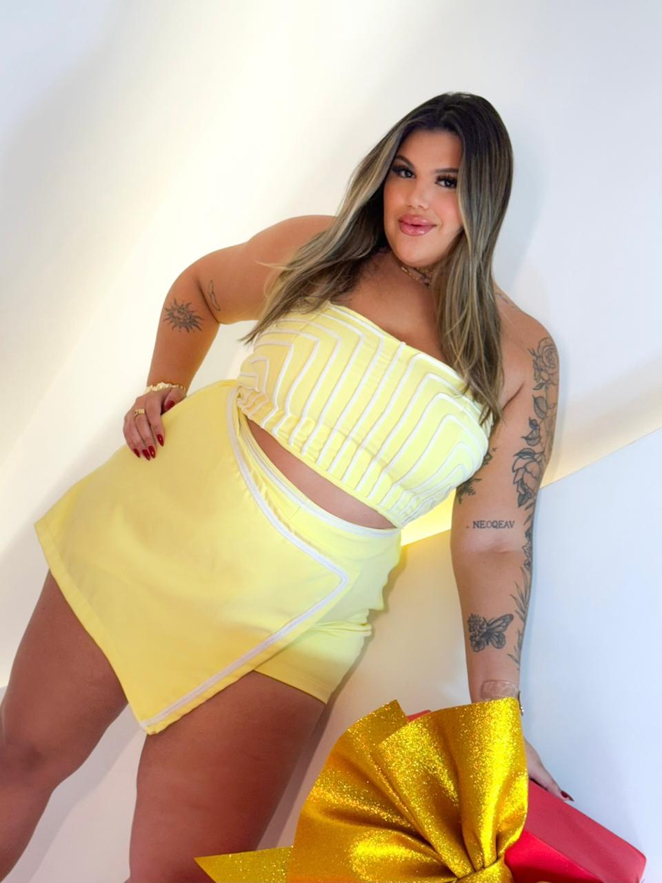 Conjunto alfaiataria plus size !