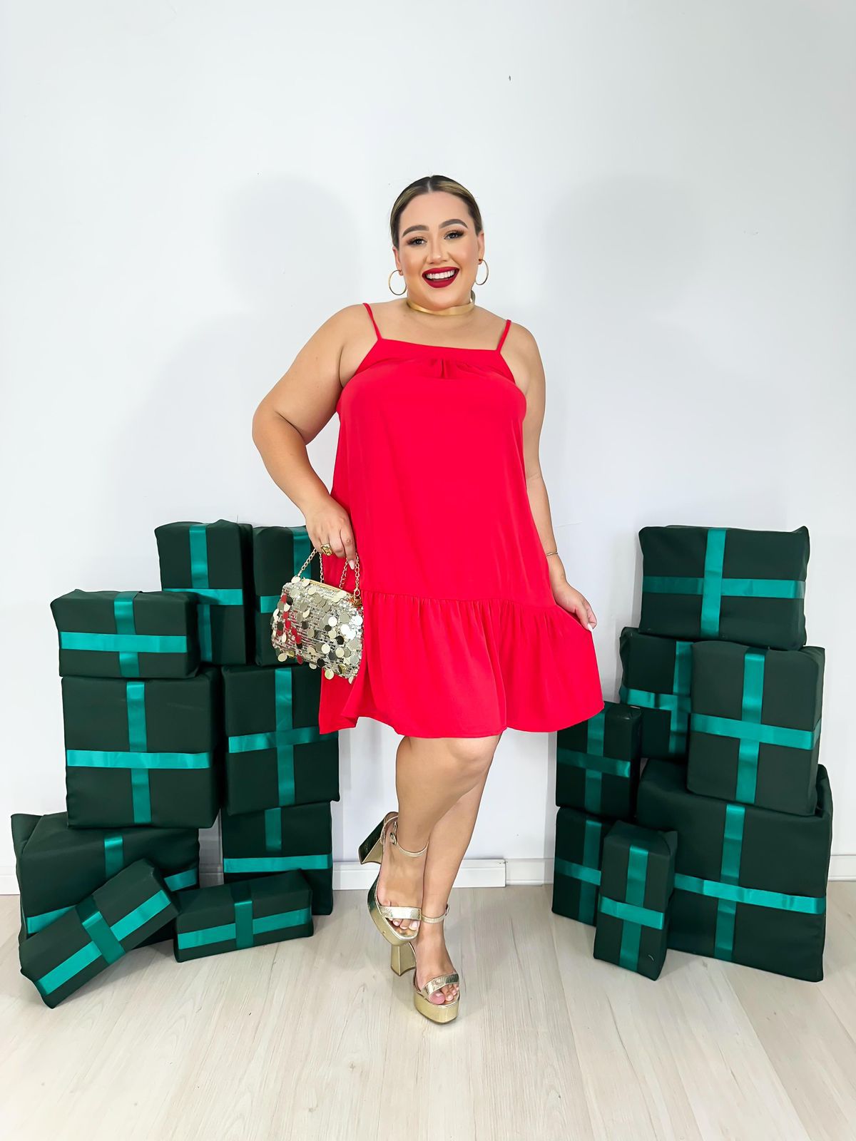 Vestido boneca plus size!😍