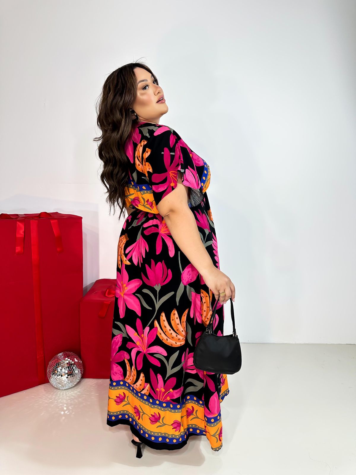Vestido  plus size inspiração farms .😍